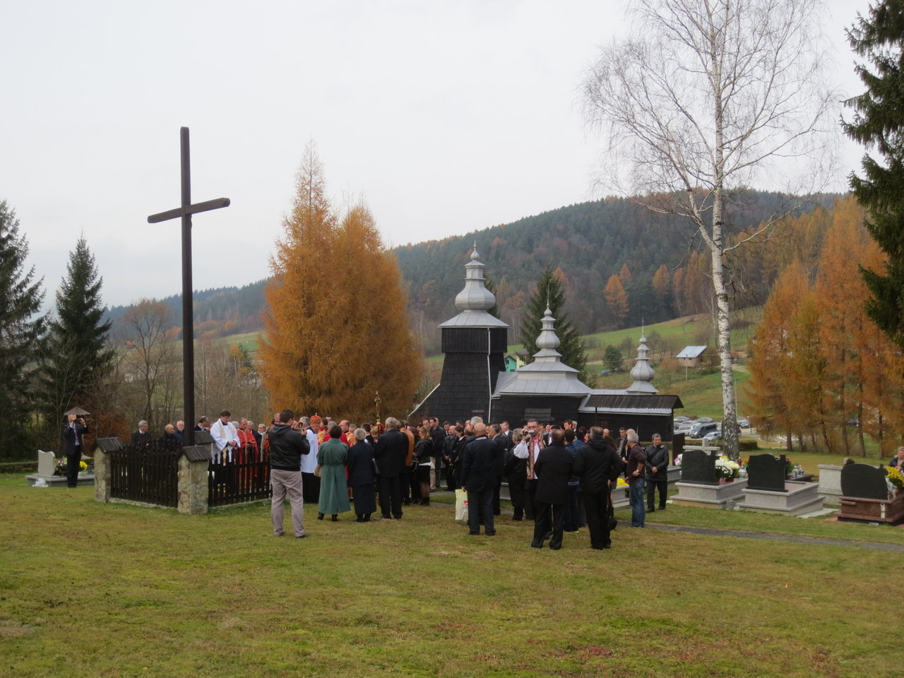 Modlitwy na cmentarzu