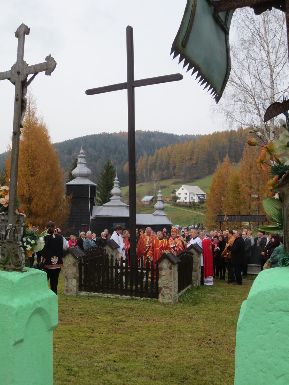 Modlitwy na cmentarzu