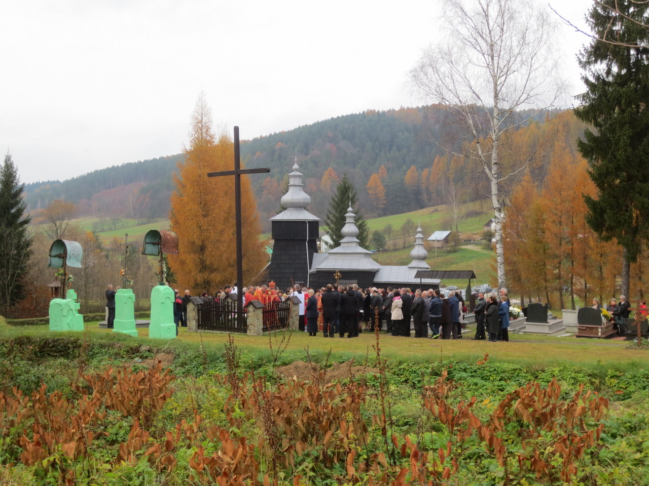 Modlitwy na cmentarzu