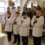 Od lewej: Motyka Józef, Zięba Wiktor, Potulny Seweryn, Smoła Kacper.